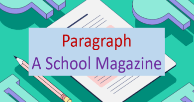 A school magazine